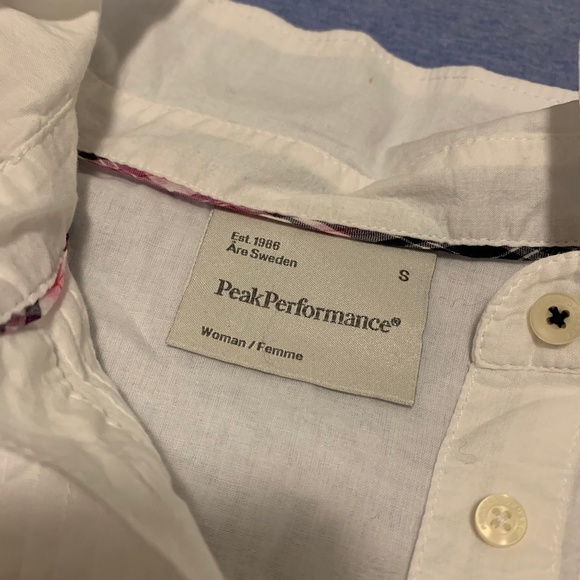 Peak performance Woman white shirt - Picture 1 of 3